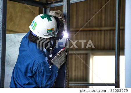 鎮廠焊接實習現場 鎮廠焊接實習現場 82003979