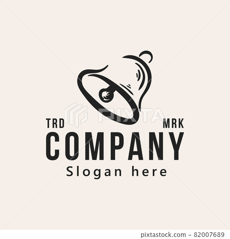 bell, toller, campane logo design vector illustration 82007689