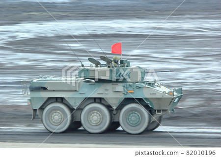 Self-Defense Forces reconnaissance wheeled armored vehicle (Type 87 reconnaissance warning vehicle Fuji Firepower Exercise Shizuoka Prefecture) Self-Defense Forces reconnaissance wheeled armored vehicle (Type 87 reconnaissance warning vehicle Fuji Firepower Exercise Shizuoka Prefecture) 82010196