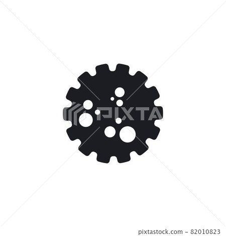 virus and bacteria icon vector illustration design 82010823
