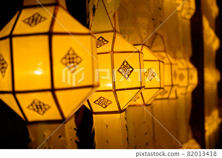 Loy Kratong festival , Lantern Festival or Yee Peng Festival (North of Thailand new years) , Chiang Mai ,Thailand Loy Kratong festival , Lantern Festival or Yee Peng Festival (North of Thailand new years) , Chiang Mai ,Thailand 82013418