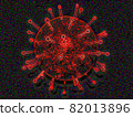 Virus image (red / red) 82013896