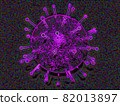 Virus image (purple / purple) 82013897