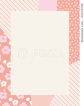 不太日系的溫柔粉色春天背景（豎版） 82014599