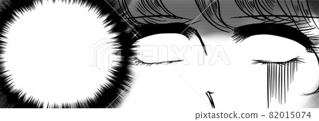 70's shojo manga Loss of self-confidence Face of a pale white-eyed beauty 82015074
