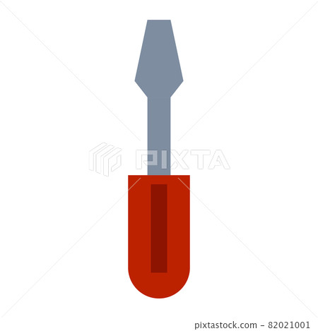 Screwdriver vector icon illustration repair equipment symbol tool. Screwdriver work instrument sign icon service industry. Repair fix object support element hardware. Manual carpenter work tool simple Screwdriver vector icon illustration repair equipment symbol tool. Screwdriver work instrument sign icon service industry. Repair fix object support element hardware. Manual carpenter work tool simple 82021001