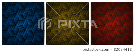 Geometric pattern with polygonal shape dark background Geometric pattern with polygonal shape dark background 82024418