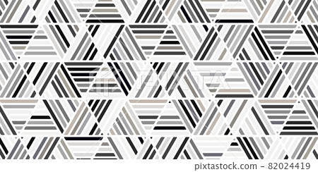 Geometric pattern with stripes polygonal shape Geometric pattern with stripes polygonal shape 82024419