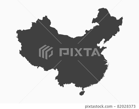 Vector map China, template Asia outline country Vector map China, template Asia outline country 82028373