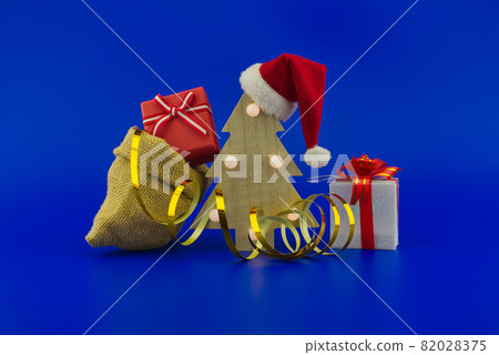 New Year and Christmas gift season concept New Year and Christmas gift season concept 82028375