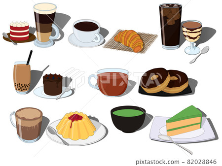 cake and drink 82028846