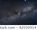 Milky Way in the summer sky 82030914