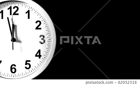 Round clock isolated on black gray background. Minimal concept. Flat lay. Top view. Clock in flat style, timer on black background. Business watch. Design element for you project. Doomsday Wall Clock Round clock isolated on black gray background. Minimal concept. Flat lay. Top view. Clock in flat style, timer on black background. Business watch. Design element for you project. Doomsday Wall Clock 82032318