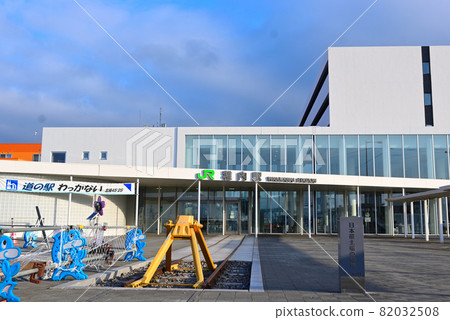 JR Hokkaido Wakkanai Station panoramic view (front) JR Hokkaido Wakkanai Station panoramic view (front) 82032508