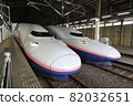 E4 Series Shinkansen lined up at Niigata Station 82032651