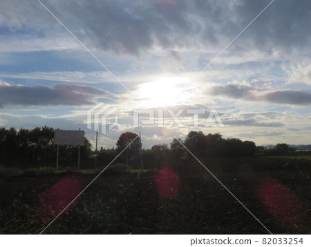 Cloudy landscape 82033254