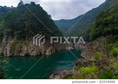 奈良縣吉野區十津川村東京的風景 奈良縣吉野區十津川村東京的風景 82034006