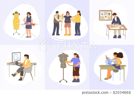 Clothes Factory Compositions Set 82034668