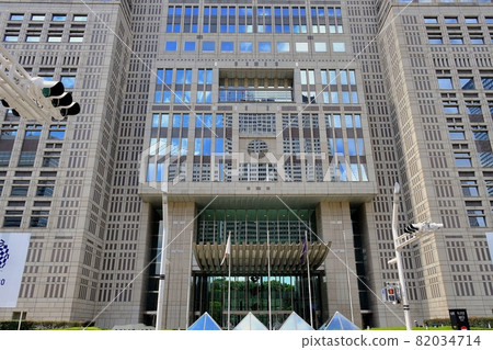 東京都政府大樓1號主樓正面 東京都政府大樓1號主樓正面 82034714
