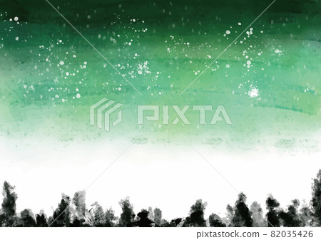 星空綠色水彩1.eps 星空綠色水彩1.eps 82035426