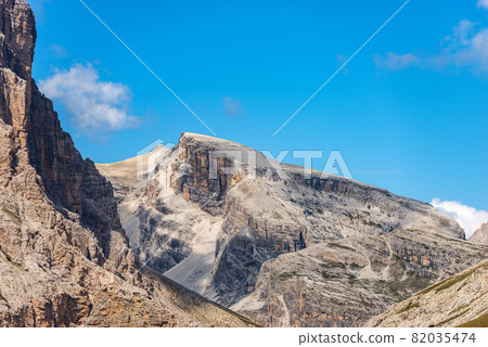 Mountain Peak of Croda dei Baranci or Birkenkofel - Sesto Dolomites Italian Alps 82035474