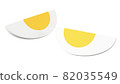 Cut boiled eggs 82035549