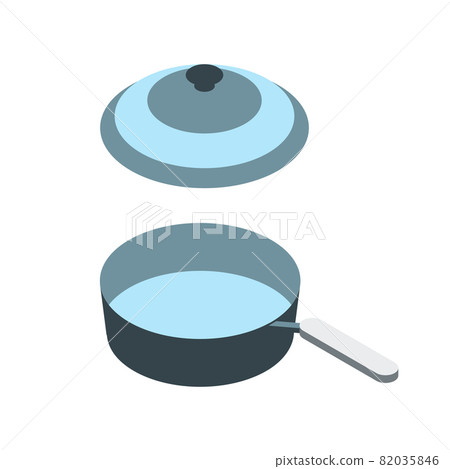 Stewpot Isometric Icon 82035846