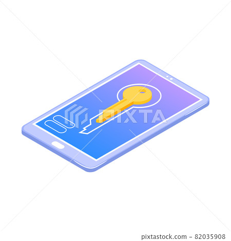Cyber Security Icon 82035908