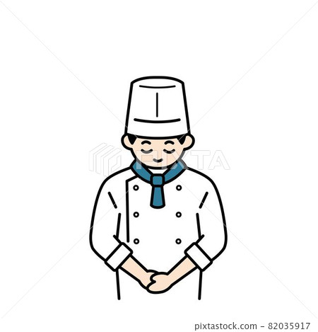 一名廚師的插圖 82035917