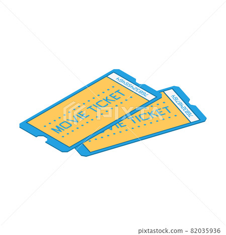 Cinema Tickets Icon 82035936