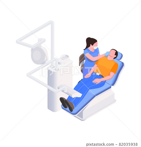 Dental Clinic Icon 82035938