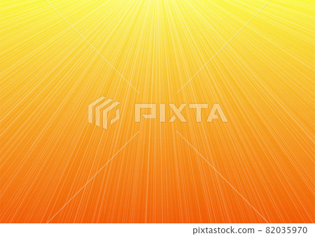 Abstract A3 poster with lines radiating from above White on a yellow background Abstract A3 poster with lines radiating from above White on a yellow background 82035970