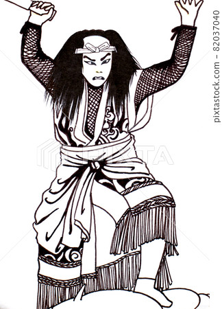 Kabuki carp grab Kabuki carp grab 82037040