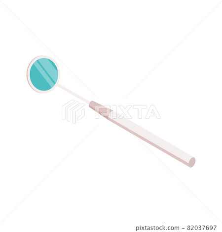 Dental Mirror Illustration Dental Mirror Illustration 82037697