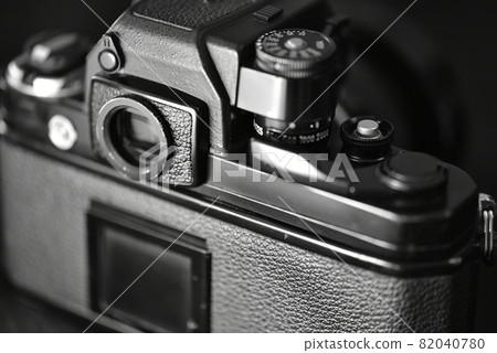 Background image of old film camera 82040780