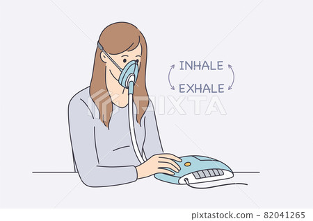 Healthcare and problems with breathe concept Healthcare and problems with breathe concept 82041265