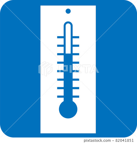 Thermometer pictogram 82041851