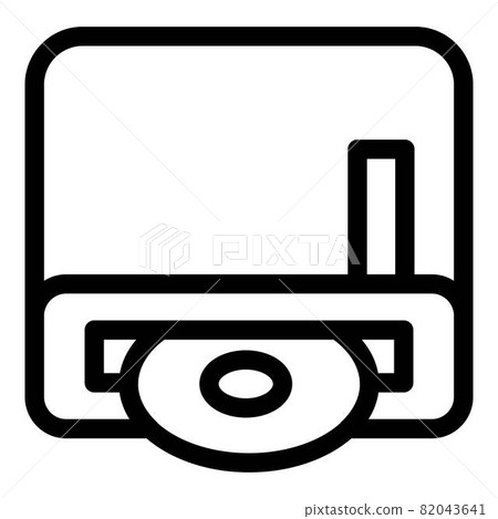 Portable disk writer icon, outline style Portable disk writer icon, outline style 82043641
