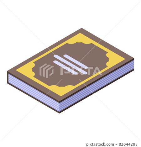 Magic book icon, isometric style Magic book icon, isometric style 82044295
