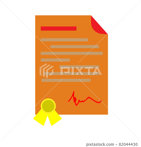 Diploma certificate graduation success award. Achievement paper diploma certificate document education illustration icon. University diploma certificate with gold ribbon scroll qualification icon Diploma certificate graduation success award. Achievement paper diploma certificate document education illustration icon. University diploma certificate with gold ribbon scroll qualification icon 82044430