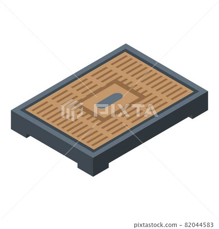 Tea ceremony stand icon, isometric style Tea ceremony stand icon, isometric style 82044583