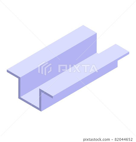 Gutter cover icon, isometric style 82044652