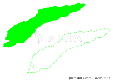 Timor island (Indonesia, East Timor, South East Asia) map vector illustration, scribble sketch Timor map Timor island (Indonesia, East Timor, South East Asia) map vector illustration, scribble sketch Timor map 82049483