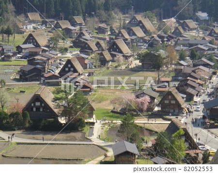 Gifu Prefecture Shirakawa Village Shirakawa-go Gassho-zukuri Village (World Heritage Site) 82052553
