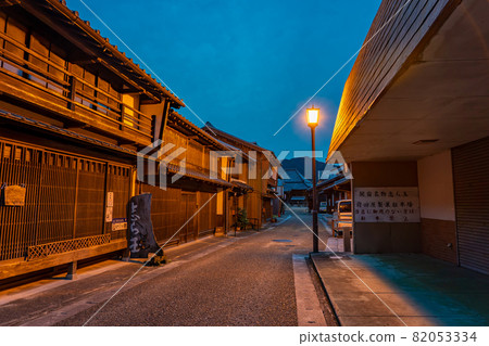 Japanese sweets shop Shiratama in the town of Tokaido Sekijuku, Kameyama City, Mie Prefecture 82053334