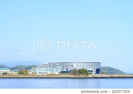 蒲郡市、拉古娜貝考特和三河灣的風景 82057304