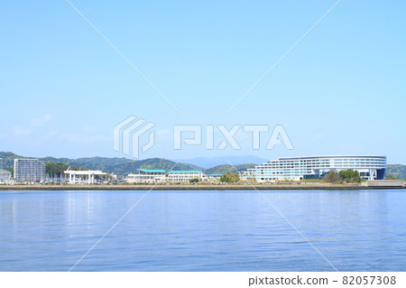 蒲郡市、拉古娜貝考特和三河灣的風景 82057308