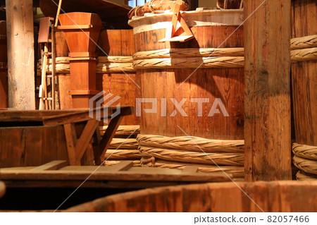 A sake brewery A sake brewery 82057466