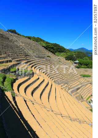 [愛媛縣] 晴空下的玉宿踏著田野 82057897