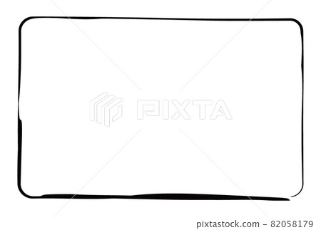 簡約日式線框素材 82058179